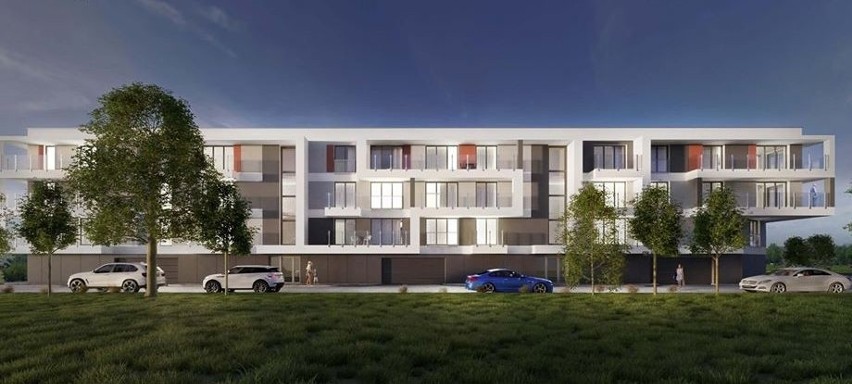 Wiśniowa Park - w marcu rusza budowa nowego apartamentowca we Włoszczowie (WIZUALIZACJE)  