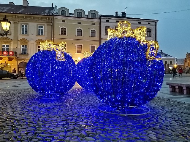 Iluminacje świąteczne w Tarnowie