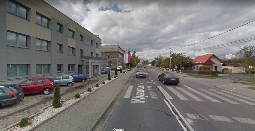 Wypadek w Mikołowie na ulicy Wyzwolenia