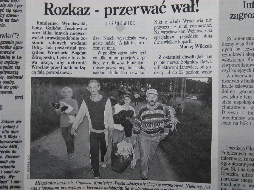 Powódź we Wrocławiu: Tak było 8 lipca 1997 r. [ZDJĘCIA]