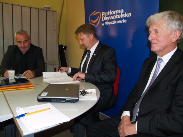 Od lewej: Marek Siekierski, Adam Mróz, Wojciech Chodkowski