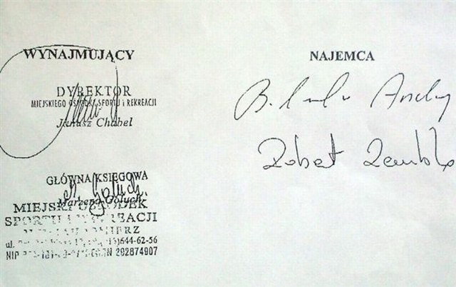 Umowę najmu kina w 2007 roku podpisał radny Andrzej Bolewski wraz ze skarbnikiem stowarzyszenia.