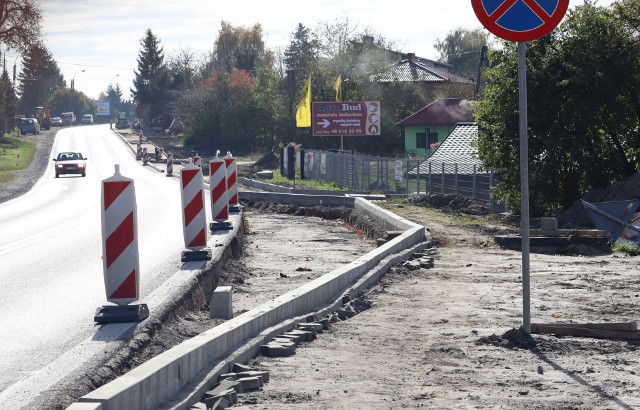 Budowa chodnika w Iłża przy ul. Błazińskiej