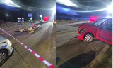 Zderzenie auta z jednośladem w Dąbrowie Górniczej. Motocyklista w ciężkim stanie trafił do szpitala 