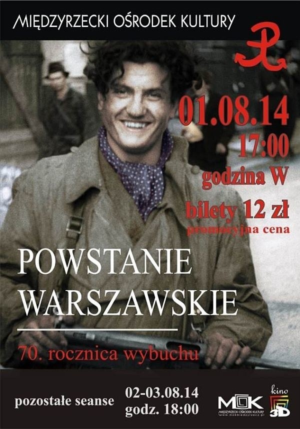 W piątek w międzyrzeckim kinie zobaczymy "Powstanie Warszawskie&#8221;.