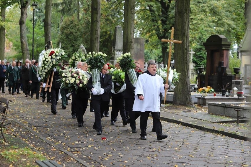 Pogrzeb Wojciecha Szrajbera, łodzianina, wieloletniego dyrektora Wojewódzkiego Szpitala Specjalistycznego im. Kopernika