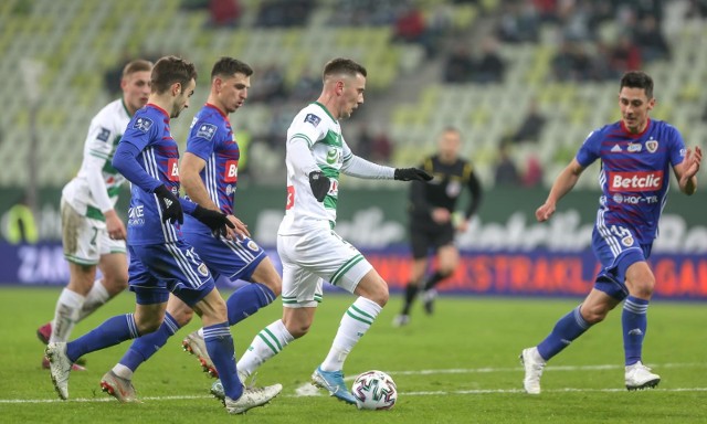 14.02.2020 gdansk.  stadion energa gdansk.  pko bank polski ekstraklasa. sezon 2019/2020/ 22. kolejka pko ekstraklasy. mecz: lechia gdansk - piast gliwice. nz. jaroslav mihalik fot. karolina misztal / polska press/dziennik baltycki