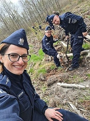 Komendant Powiatowy Policji w Pucku podinsp. Beata...