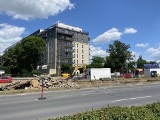 Trwa remont torowiska na ul. Legnickiej we Wrocławiu. Pracują tam nawet w niedzielę. Mamy najnowsze zdjęcia!