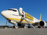 Lotnisko w Krakowie: BUZZ, Ryanairowa linia lotnicza z pszczółką, obsłuży 40 kierunków z Kraków Airport. Nowy Boeing już wozi krakowian