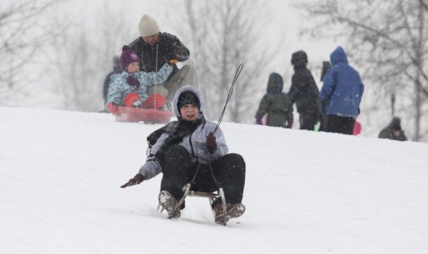 Tłumy na Górce Środulskiej w Sosnowcu