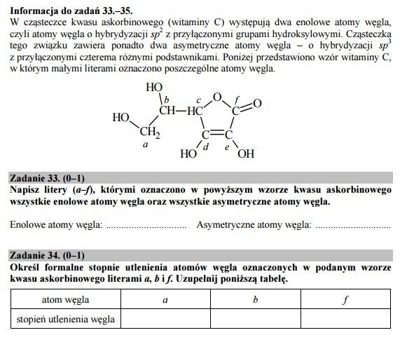 Matura 2016: CHEMIA rozszerzona [ODPOWIEDZI, ARKUSZ CKE]