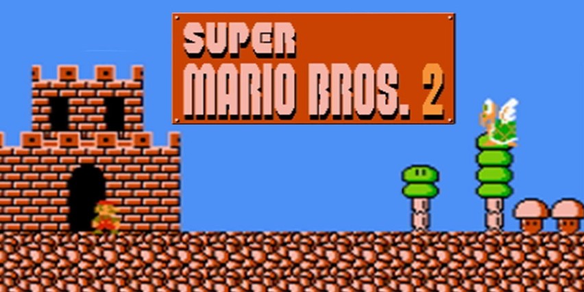 W Japonii Super Mario Bros. 2 jest inną grą niż na rynku...