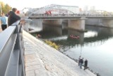 Poszukiwania studenta przy Mostach Mieszczańskich