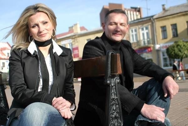 Iwona i Dariusz Kołkowie, pierwsze małżeństwo w Ra-dzie Miasta Tarnobrzega.