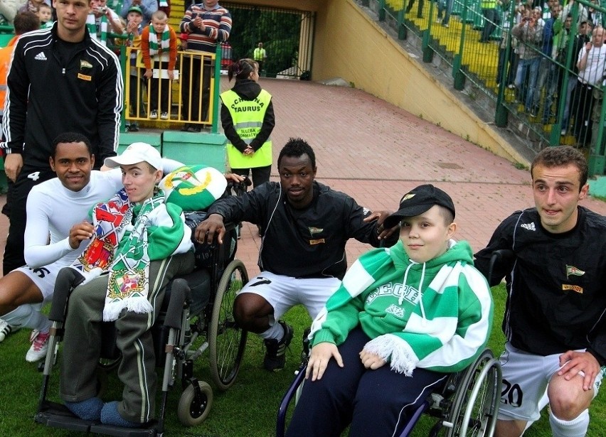 Pożegnanie drużyny i kibiców ze stadionem przy Traugutta 29