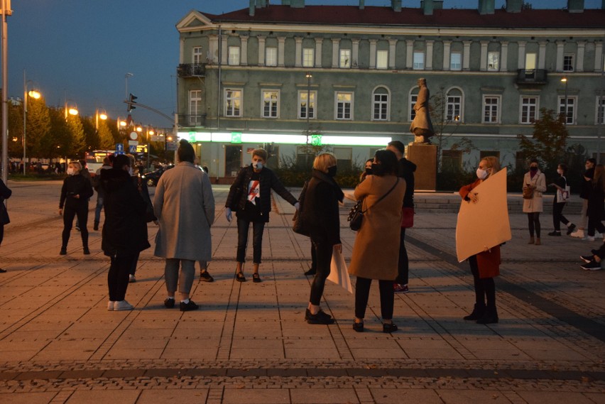 Protest w obronie praw kobiet w Częstochowie, 24...