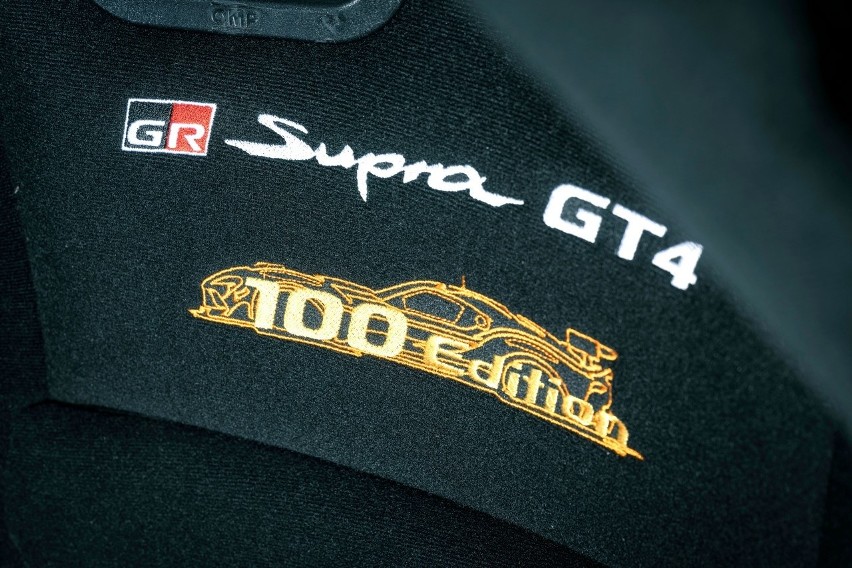Model GR Supra GT4 "100 Edition" nie ma homologacji...