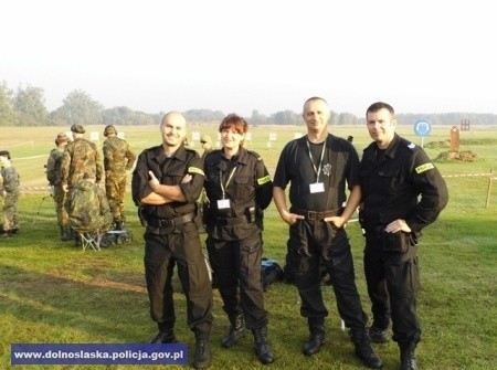 Policjant z Dolnego Śląska najlepszy w międzynarodowych zawodach strzeleckich