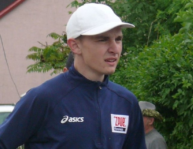 Jarosław Lubiński w Pile poprawił rekord życiowy.