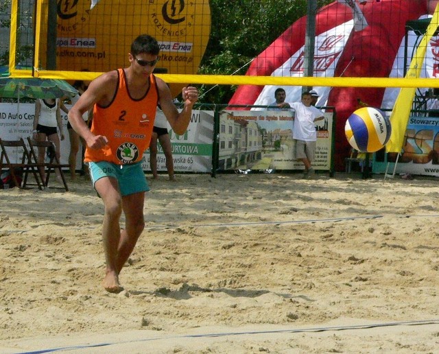 Sebastian Sobczak obronił tytuł akademickiego mistrza Polski w siatkówce plażowej