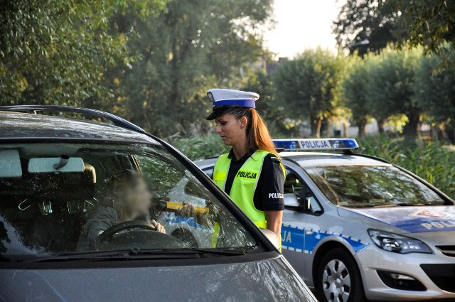 W Wawrowie policjanci z gorzowskiej drogówki sprawdzali trzeźwość kierowców.