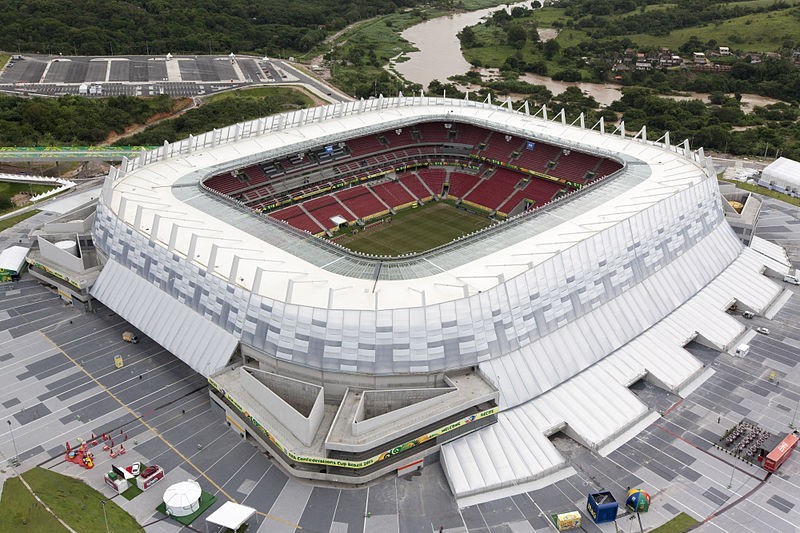 Itaipava Arena Pernambuco - stadion był jedną z kilku aren,...