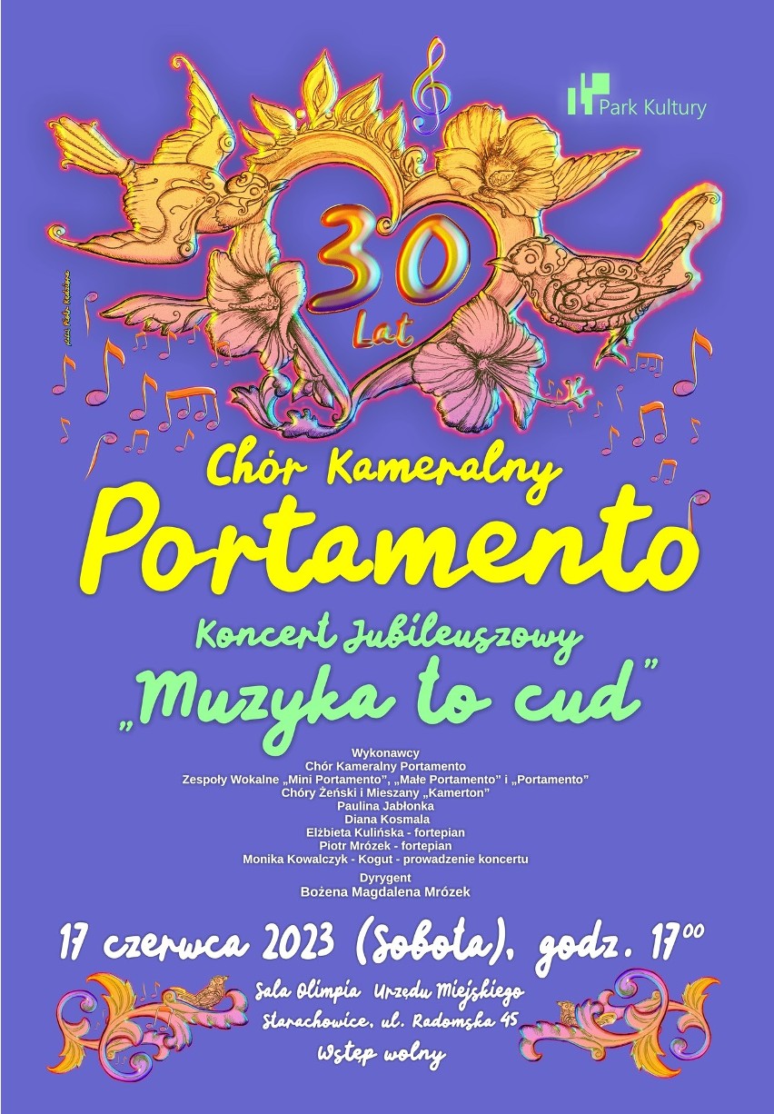 Historia 30 lat istnienia starachowickiego Chóru Kameralnego Portamento. Odbędzie się jubileuszowy koncert. Zobacz zdjęcia
