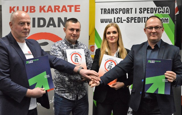 Klub Karate NIDAN Zielona Góra zawarł umowę sponsorską z Lubuskim Centrum Logistyki.
