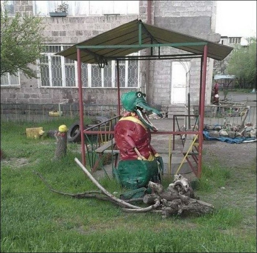 Tak wyglądają rosyjskie "place zabaw"