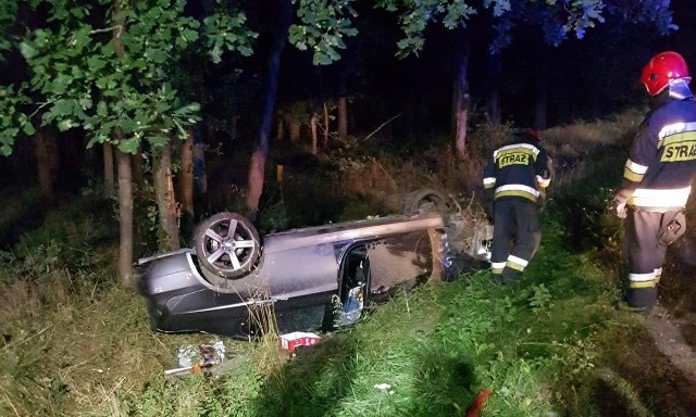 Wypadek na drodze krajowej nr 11 na trasie Koszalin - Bobolice