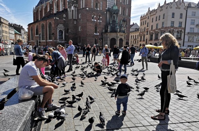 Tłumy na Rynku Głównym mogą sprawiać wrażenie, że Kraków odwiedza wielu zagranicznych turystów. Tych jednak nadal jest jak na lekarstwo