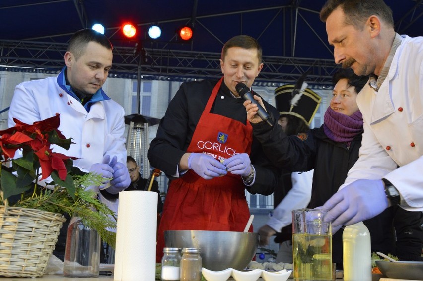 Gorlice. Na rynku zrobiło się świątecznie