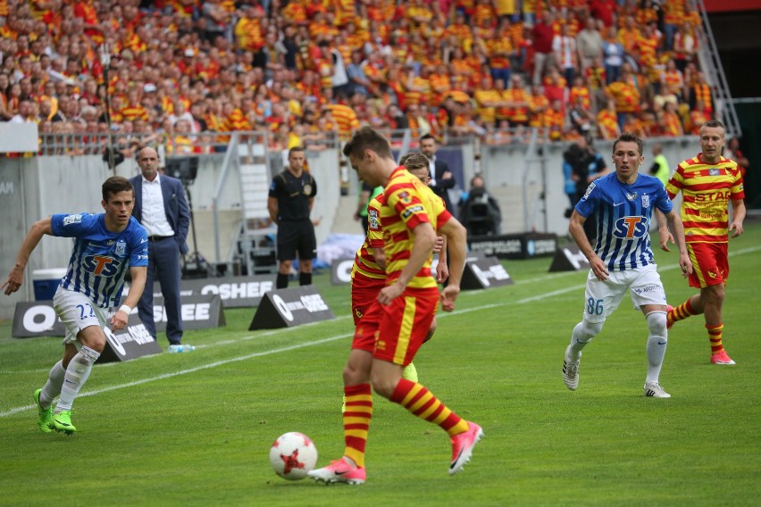 Jagiellonia - Lech 2:2. Jagiellonia Białystok wicemistrzem...