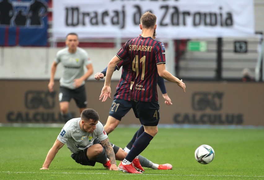 Pogoń Szczecin - Górnik Łęczna 4:1