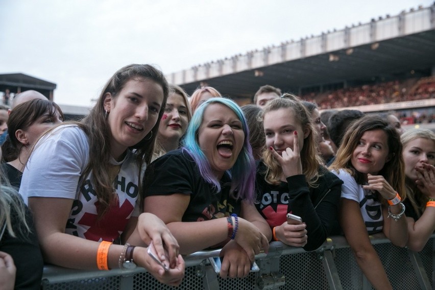 Kraków. Red Hot Chili Peppers zagrali koncert na stadionie Cracovii! [ZDJĘCIA]