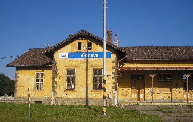 Stacja w Vidnavie.