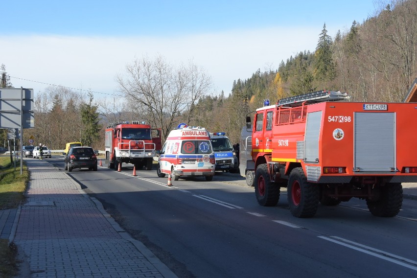 Podhale. Nie żyje 63-letni mężczyzna znaleziony przy drodze na Stasikówce. To był zawał, czy wypadek? 