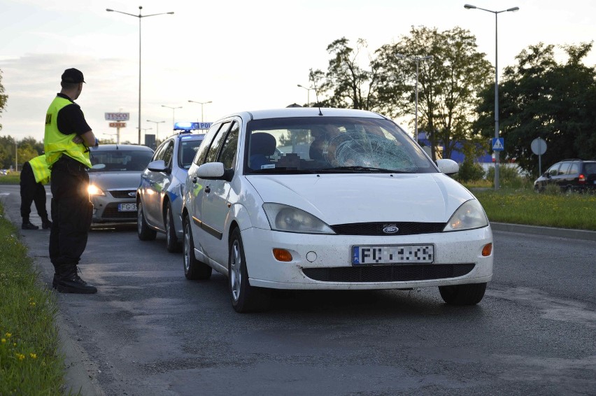 Do potrącenia doszło przy ul. Słowiańskiej w Gorzowie.