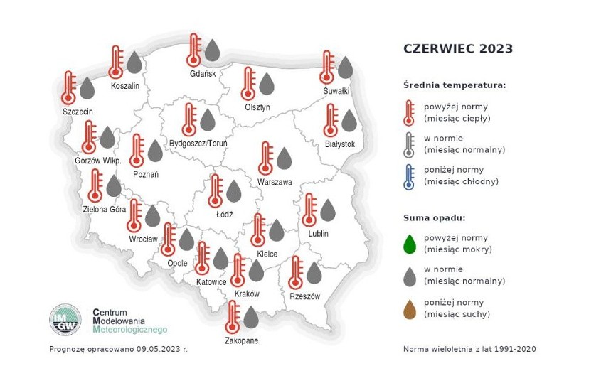 Kiedy zaczną się upały? Pogoda długoterminowa na lato 2023. Prognoza pogody meteorologiczna IMGW na wakacje 24.05.2023