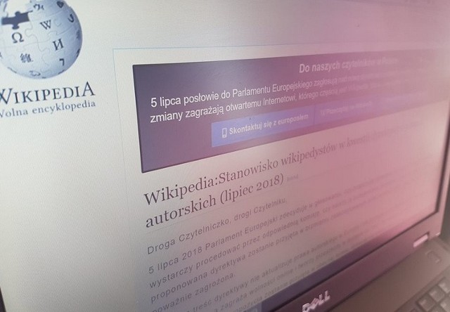 Wikipedia nie działa: dlaczego? Awaria portalu to odpowiedź na Acta 2. Sprawdź do kiedy potrwa protest na Wikipedii