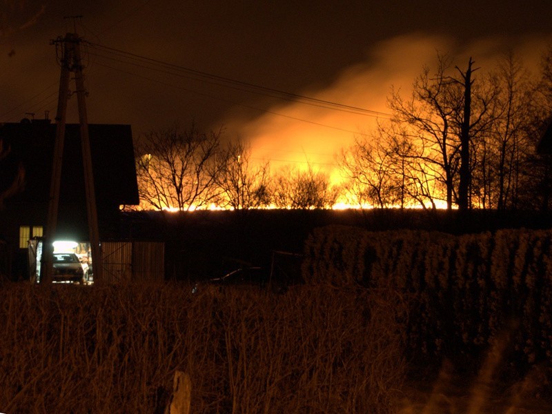Wielkie pożary traw w Rzeszowie. Zdjęcia internautów
