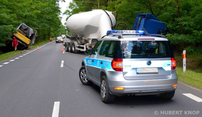 Wypadek na DK79 w gminie Magnuszew