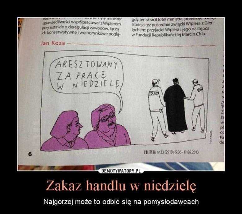 Memy o zakazie handlu w niedziele. Internet śmieje się ze zmiany (NAJLEPSZE MEMY)