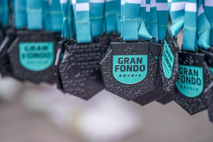 Niedzielne zawody Gran Fondo Gdynia 2021 wiodły przez...