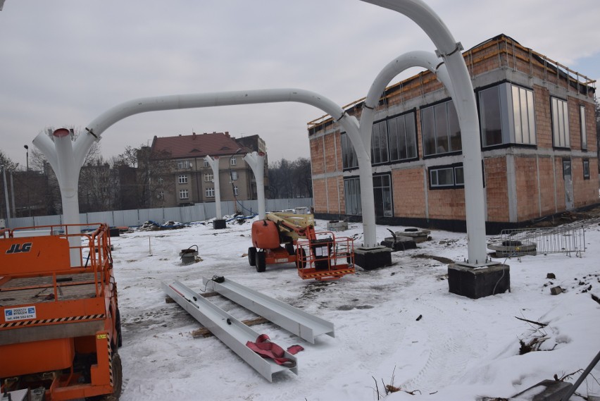 Budowa Centrum Przesiadkowego Sądowa w Katowicach