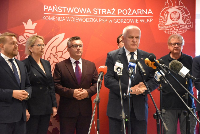 Wojewoda Władysław Dajczak dziękował za deklarację pomocy...