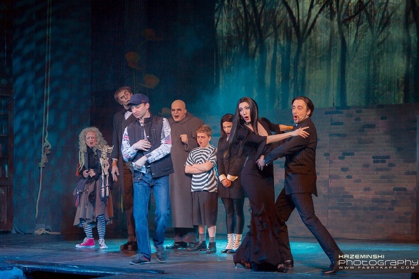 Rodzina Addamsów w Gliwickim Teatrze Muzycznym