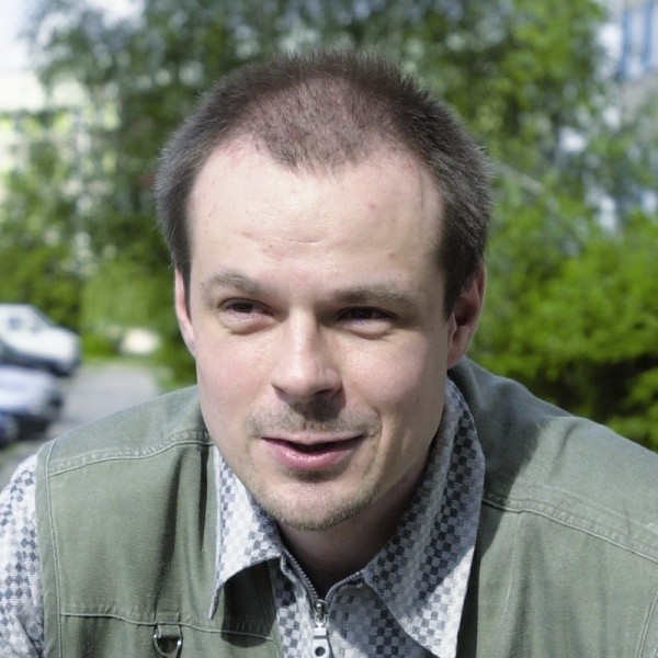 Rafał Kosno, prezes Federacji Zielonych protestował choćby przeciwko budowie stacji paliw w Białymstoku
