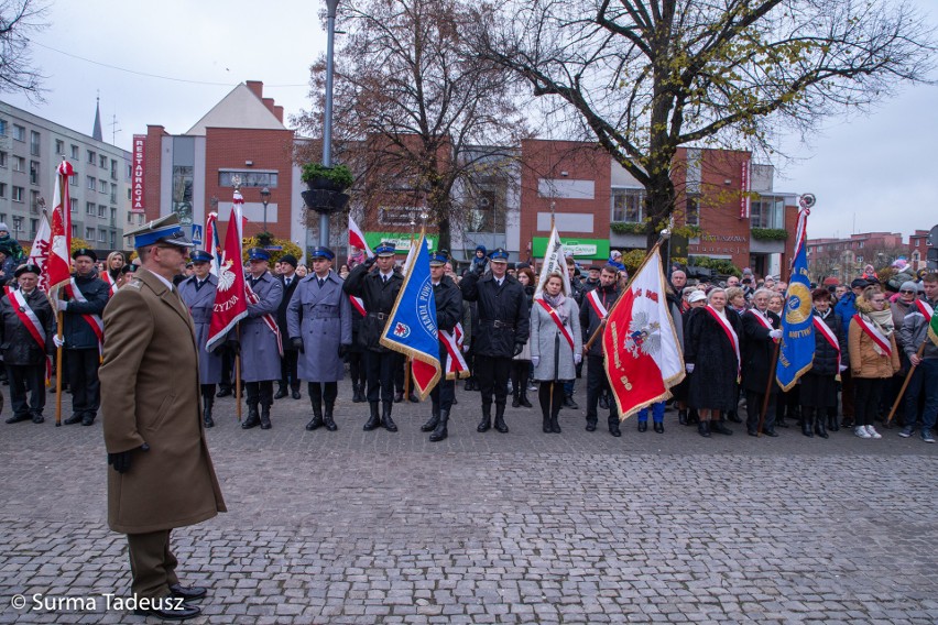 Obchody Narodowego Święta Niepodległości na Rynku Staromiejskim w Stargardzie. NOWE ZDJĘCIA